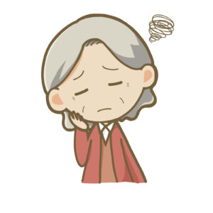 困ったお婆さん